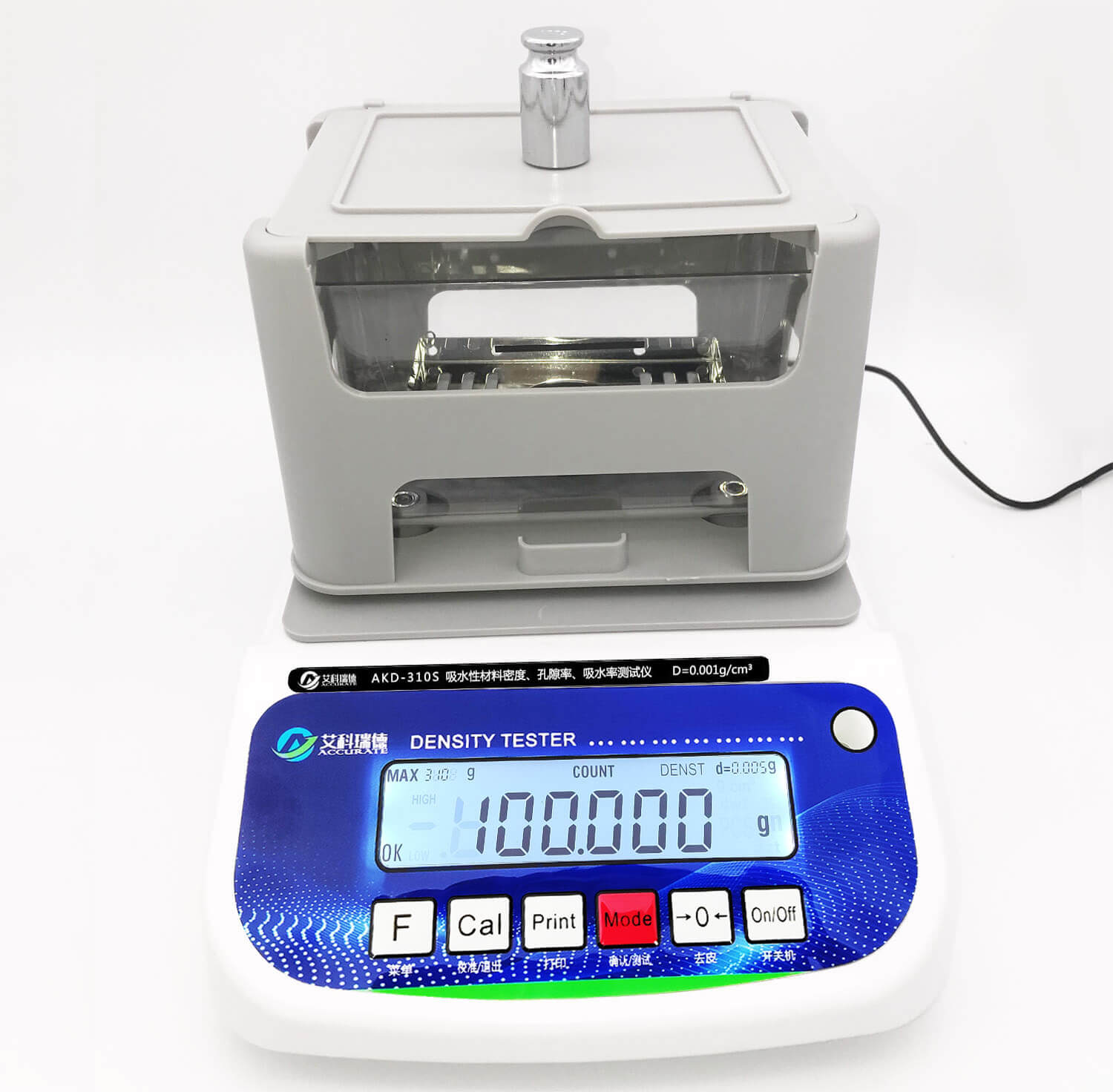 AKD-310S吸水性材料密度、孔隙率、吸水率測(cè)試儀